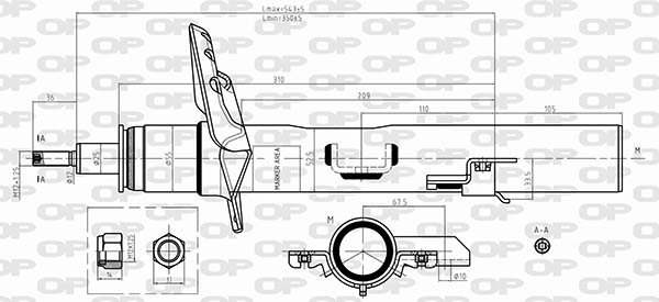 Shock Absorber (SAB8368.32)