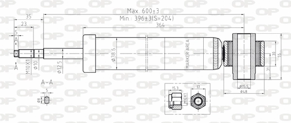 Shock Absorber (SAB8094.32)
