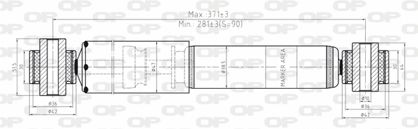 Shock Absorber (SAB8114.32)