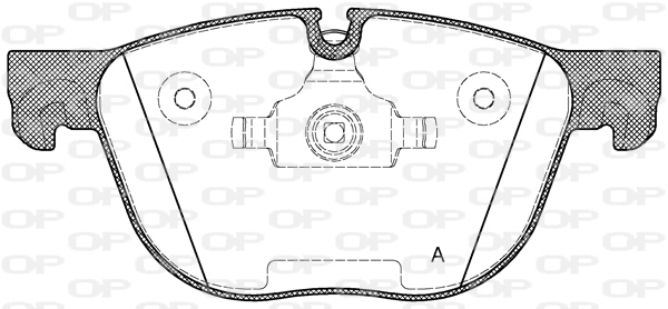 Brake Pad Set, disc brake (BPA1297.00)