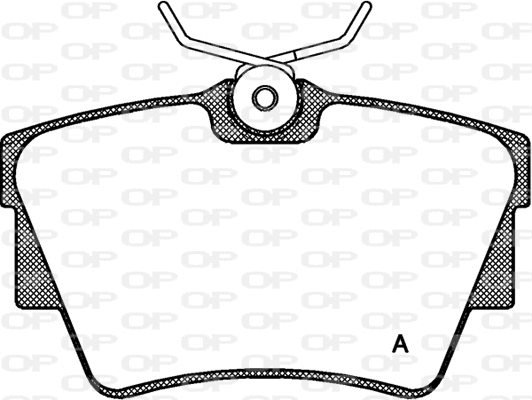 Brake Pad Set, disc brake (BPA0591.30)