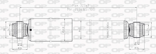 Shock Absorber (SAB8020.32)