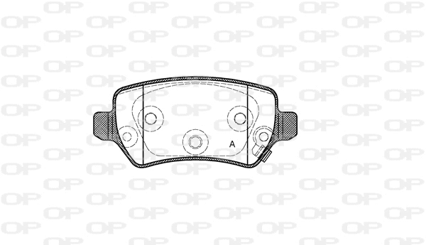 Brake Pad Set, disc brake (BPA0957.22)
