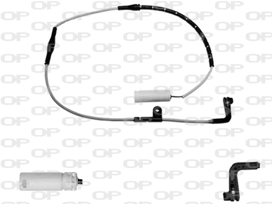 Warning Contact, brake pad wear (AK3099.00)