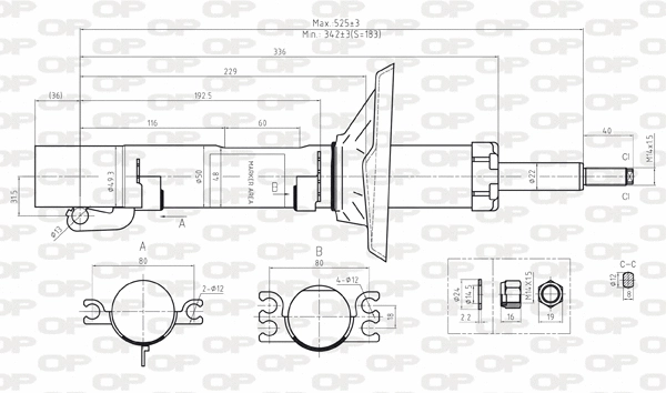 Shock Absorber (SAB8024.31)