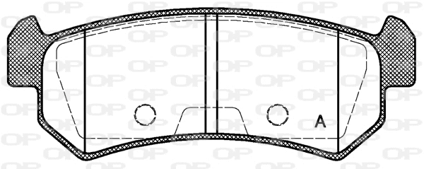 Brake Pad Set, disc brake (BPA1048.00)