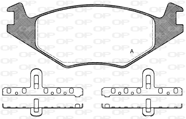 Brake Pad Set, disc brake (BPA0171.20)