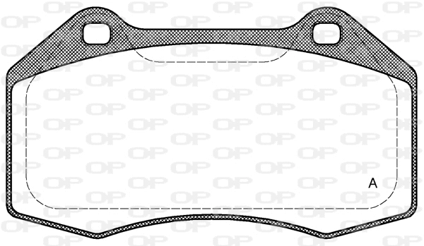 Brake Pad Set, disc brake (BPA1113.00)