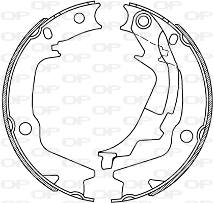 Brake Shoe Set (BSA2232.00)