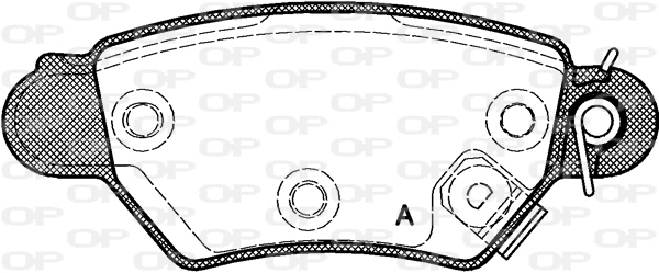 Brake Pad Set, disc brake (BPA0685.02)