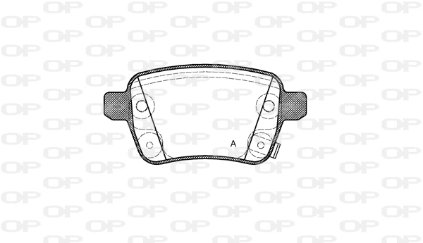 Brake Pad Set, disc brake (BPA1450.22)