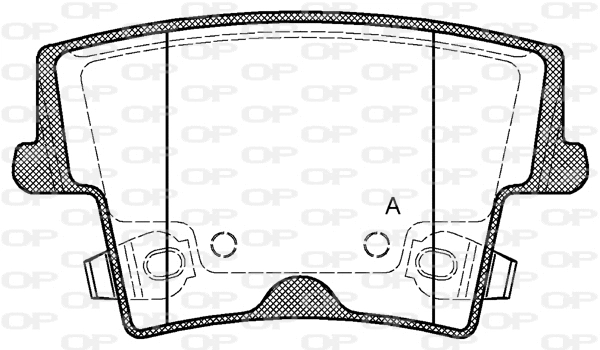 Brake Pad Set, disc brake (BPA1127.08)