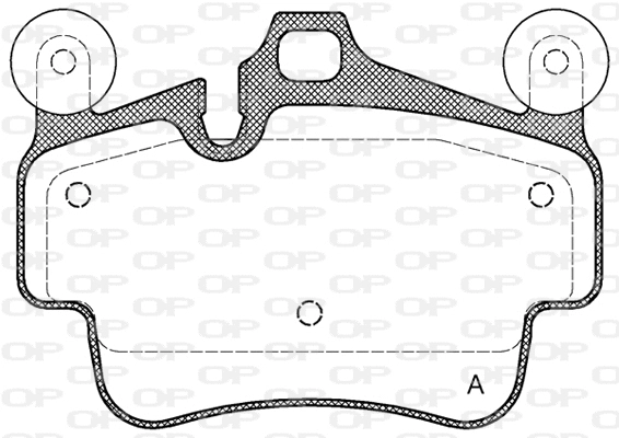 Brake Pad Set, disc brake (BPA0773.20)
