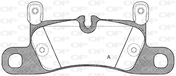 Brake Pad Set, disc brake (BPA1379.20)