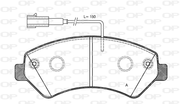 Brake Pad Set, disc brake (BPA1275.22)
