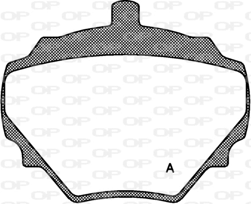 Brake Pad Set, disc brake (BPA0052.10)