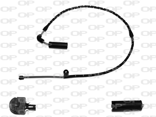 Warning Contact, brake pad wear (AK3136.00)