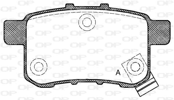 Brake Pad Set, disc brake (BPA1332.02)