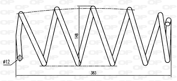 Suspension Spring (CSR9299.00)