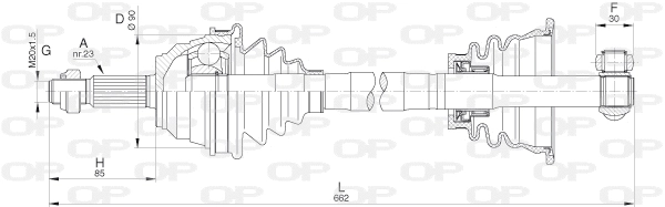 Drive Shaft (DRS6277.00)