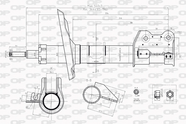 Shock Absorber (SAB8013.31)