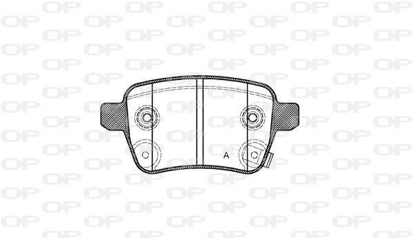 Brake Pad Set, disc brake (BPA1450.12)