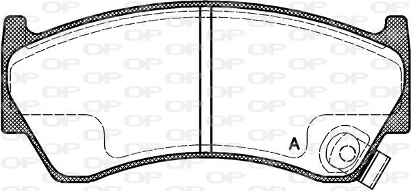 Brake Pad Set, disc brake (BPA0592.42)