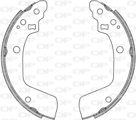 Brake Shoe Set (BSA2246.00)