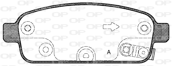Brake Pad Set, disc brake (BPA1432.02)
