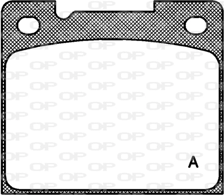 Brake Pad Set, disc brake (BPA0039.30)