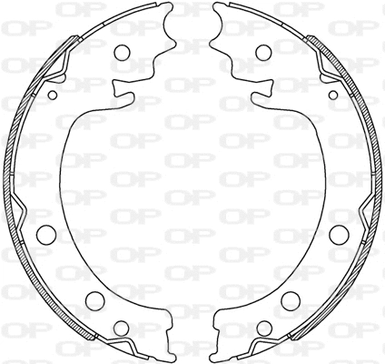 Brake Shoe Set (BSA2241.00)