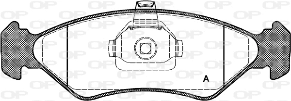 Brake Pad Set, disc brake (BPA0285.20)