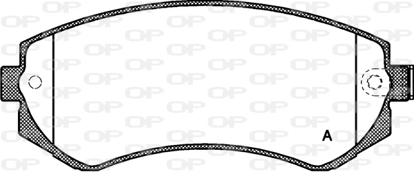 Brake Pad Set, disc brake (BPA0317.12)
