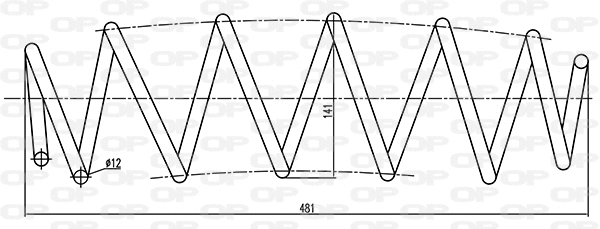 Suspension Spring (CSR9009.00)