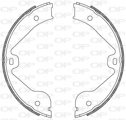 Brake Shoe Set (BSA2211.00)