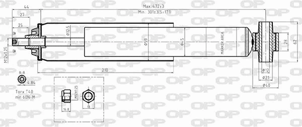 Shock Absorber (SAB8594.32)