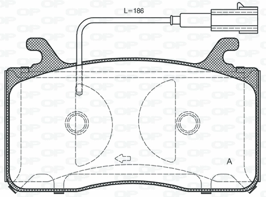Brake Pad Set, disc brake (BPA1759.12)