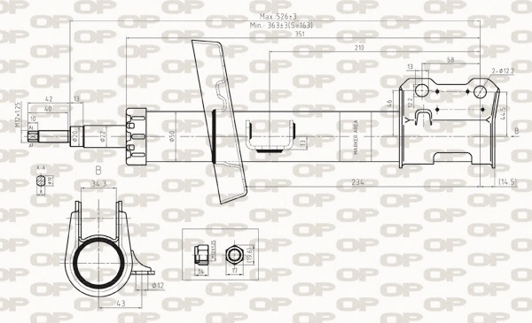 Shock Absorber (SAB8269.31)