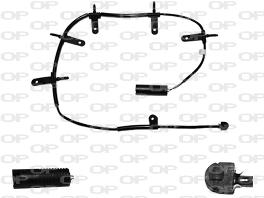 Warning Contact, brake pad wear (AK3095.00)