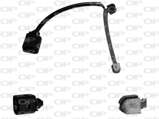 Warning Contact, brake pad wear (AK3102.00)