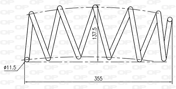 Suspension Spring (CSR9032.00)