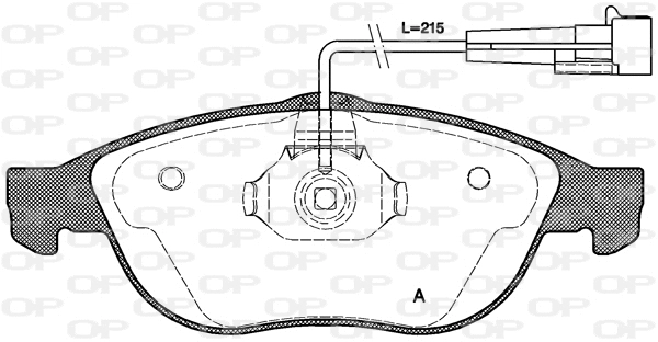 Brake Pad Set, disc brake (BPA0660.02)