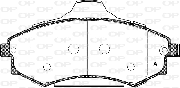 Brake Pad Set, disc brake (BPA0318.82)