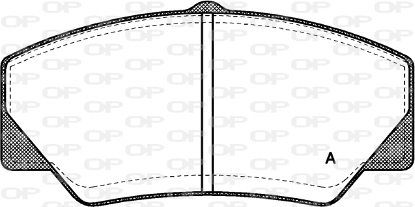 Brake Pad Set, disc brake (BPA0206.00)