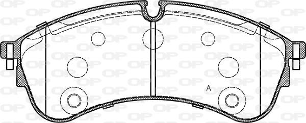 Brake Pad Set, disc brake (BPA1847.00)