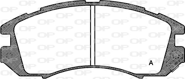 Brake Pad Set, disc brake (BPA0191.12)