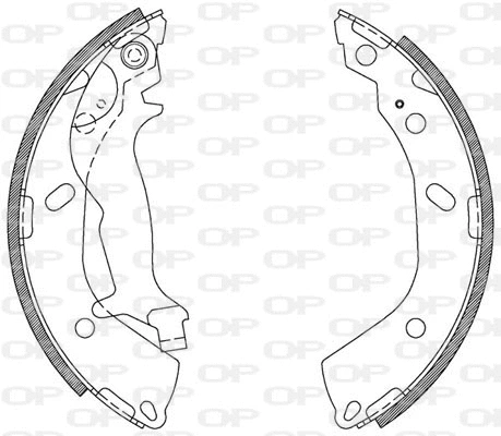 Brake Shoe Set (BSA2108.00)