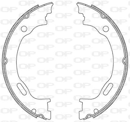 Brake Shoe Set (BSA2189.00)