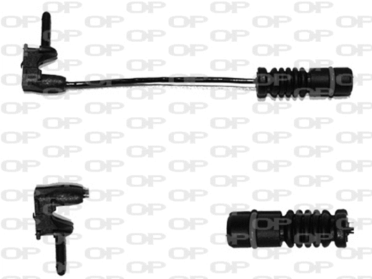Warning Contact, brake pad wear (AK3064.00)