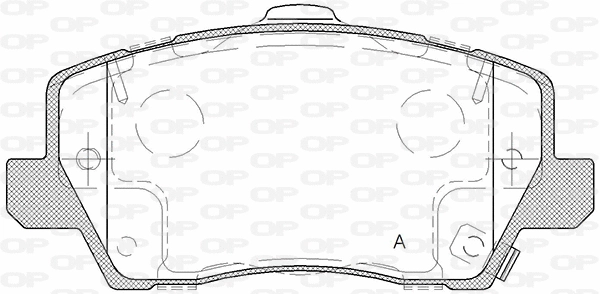 Brake Pad Set, disc brake (BPA1803.02)